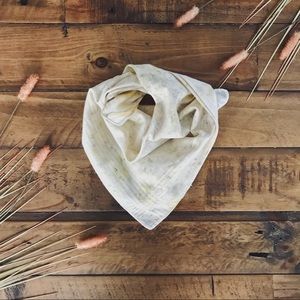 NEW Sunny Days Hand-Dyed Eco-Printed Scarf